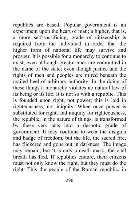 The Peril of the Republic of the United States of America - Percy T. Magan