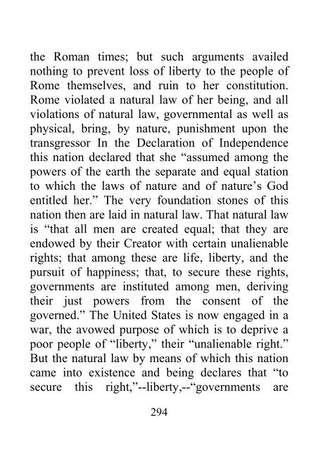 The Peril of the Republic of the United States of America - Percy T. Magan