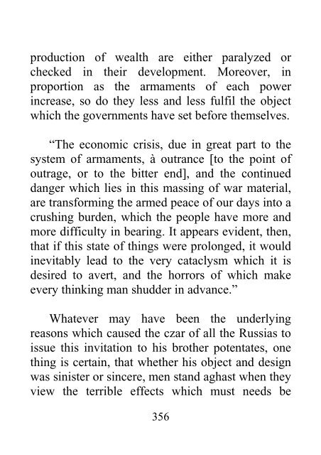 The Peril of the Republic of the United States of America - Percy T. Magan