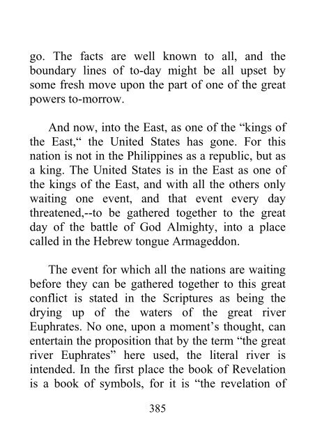 The Peril of the Republic of the United States of America - Percy T. Magan