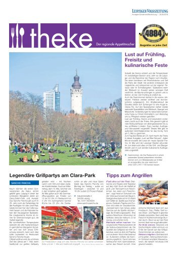 THEKE April 2018 | Der regionale Appetitmacher  