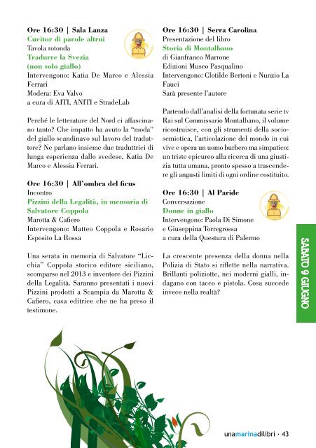 unamarinadilibri 2018 Programma