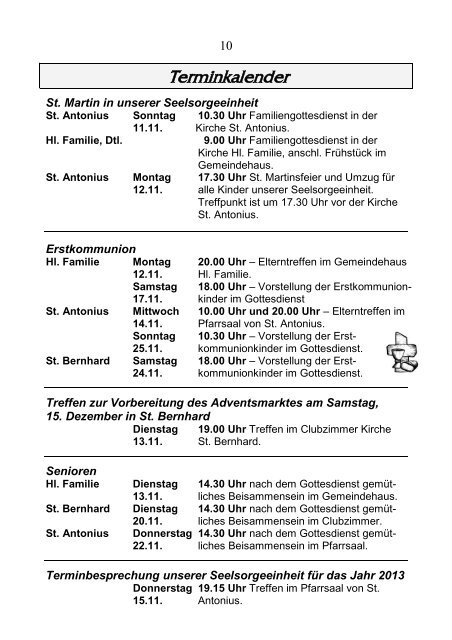 PDF Pfarrblatt Nr. 15 - bei der Seelsorgeeinheit Pforzheim West