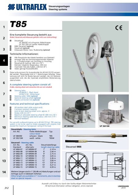 Lindemann Gesamtkatalog 2018