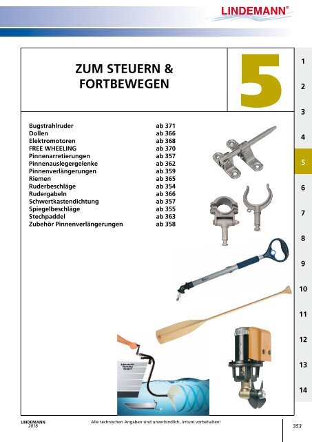 Lindemann Gesamtkatalog 2018