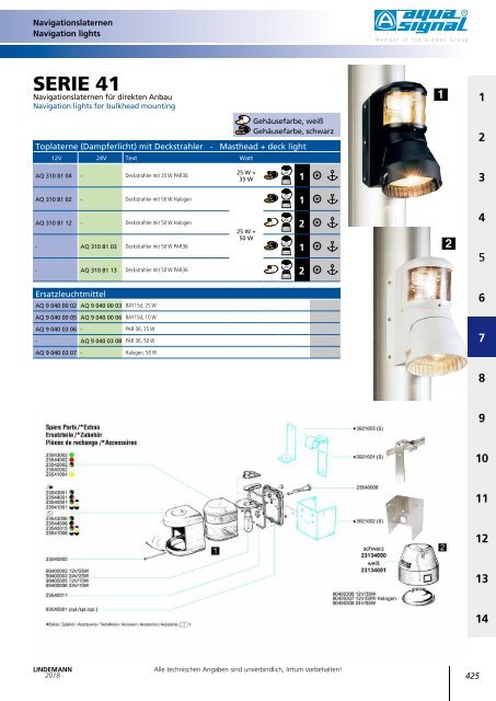 Lindemann Gesamtkatalog 2018