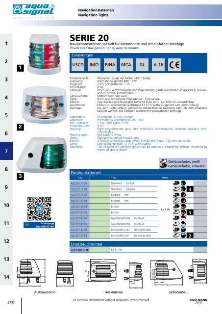 Lindemann Gesamtkatalog 2018