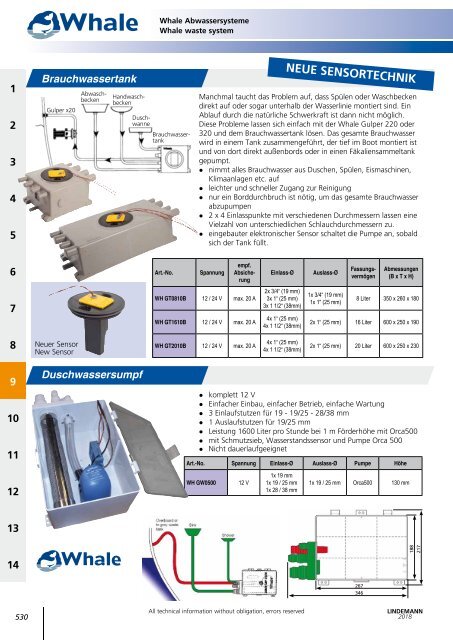 Lindemann Gesamtkatalog 2018