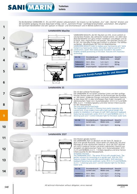 Lindemann Gesamtkatalog 2018