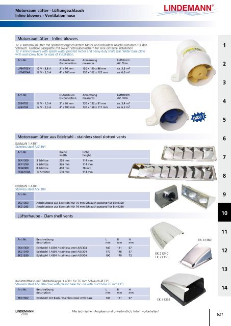 Lindemann Gesamtkatalog 2018