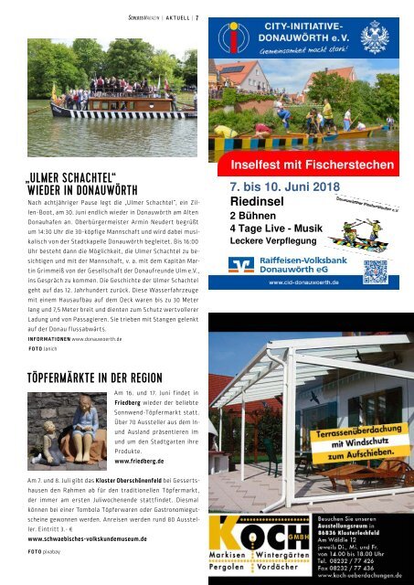 SchlossMagazin Bayerisch-Schwaben Juni 2018