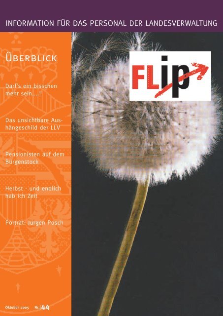 umbruch.indd - Landesverwaltung Liechtenstein