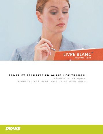White Paper-Vol 07-Health & Safety-fr