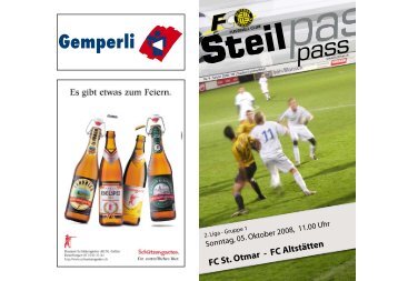 FC St. Otmar - FC Altstätten - beim FC St.Otmar St.Gallen