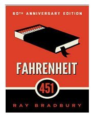 eBook Fahrenheit 451 Free online