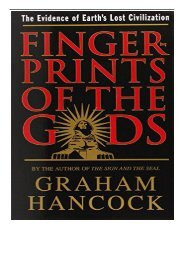 eBook Fingerprints of the Gods Free online