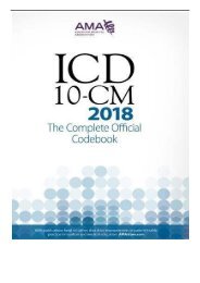 eBook ICD-10-CM 2018 The Complete Official Codebook Icd-10-Cm the Complete Official Codebook Free online