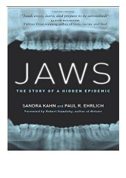 eBook Jaws The Story of a Hidden Epidemic Free eBook