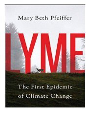 eBook Lyme The First Epidemic of Climate Change Free online