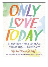 eBook Only Love Today Free online