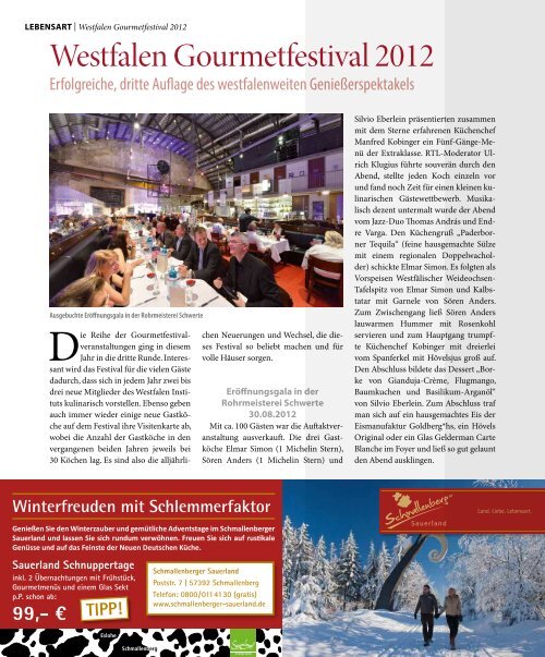 PDF herunterladen - Westfalen Gastro