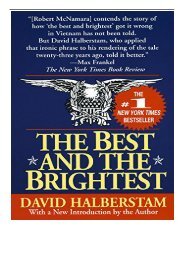 eBook The Best and the Brightest Free books