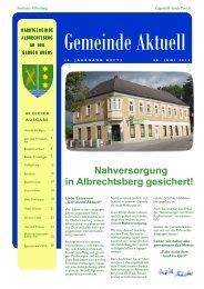 (4 02 MB) - - Marktgemeinde Albrechtsberg an der großen Krems