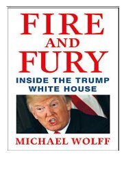 PDF Download Fire and Fury Inside the Trump White House Free online