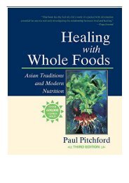 PDF Download Healing With Whole Foods Asian Traditions and Modern Nutrition Free online