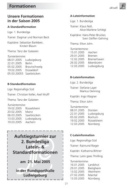 Wir haben einen neuen Club-Trainingsanzug! - 1. Tanzclub ...