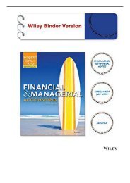 PDF Download Financial  Managerial Accounting Full eBook