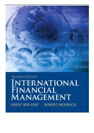 PDF Download International Financial Management Prentice Hall Series in Finance Full Online