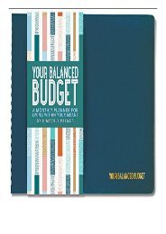 [PDF] Your Balanced Budget Monthly Planner Full ePub