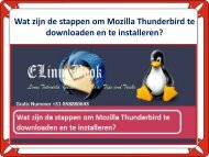 Wat zijn de stappen om Mozilla Thunderbird te downloaden en te installeren?