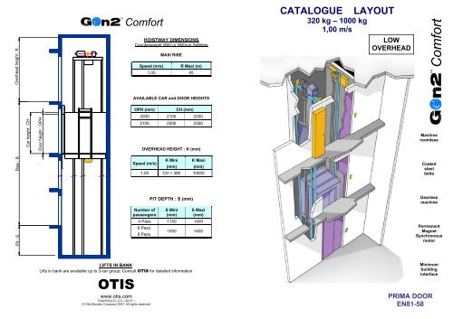 Low Overhead Otis Elevator Company