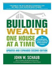 Best PDF Building Wealth One House at a Time Updated and Expanded Second Edition Full eBook