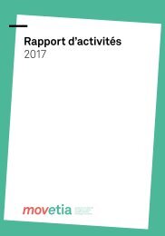 Rapport d'activités Movetia 2017