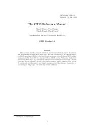 The OTIS Reference Manual - Hasylab