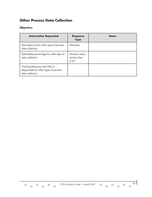 OTIS Evaluation Guide (PDF) - California Department of Public Health