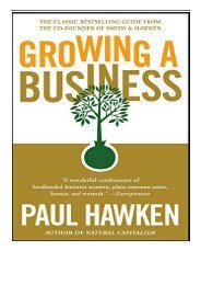 PDF Download Growing a Business Full Page