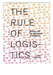 PDF Download The Rule of Logistics Walmart and the Architecture of Fulfillment Full Page