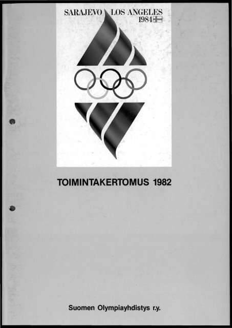 TOIMINTAKERTOMUS 1982