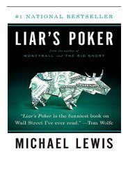 [PDF] Liar's Poker Norton Paperback Full Books