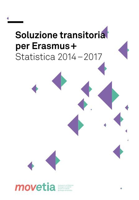 Soluzione transitoria per Erasmus+ Statistica 2014–2017