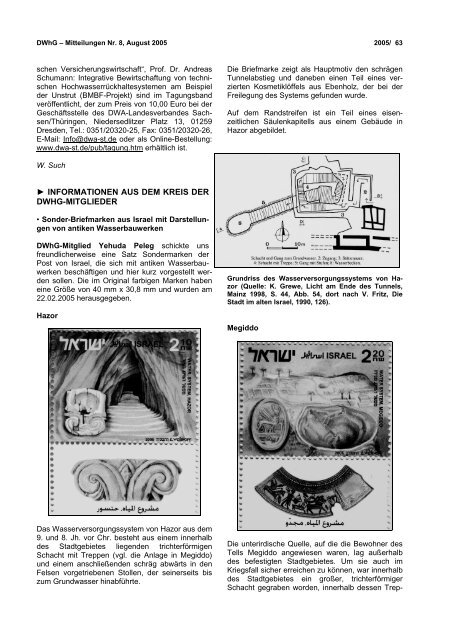 Mitteilungen Nr. 8 - DWhG