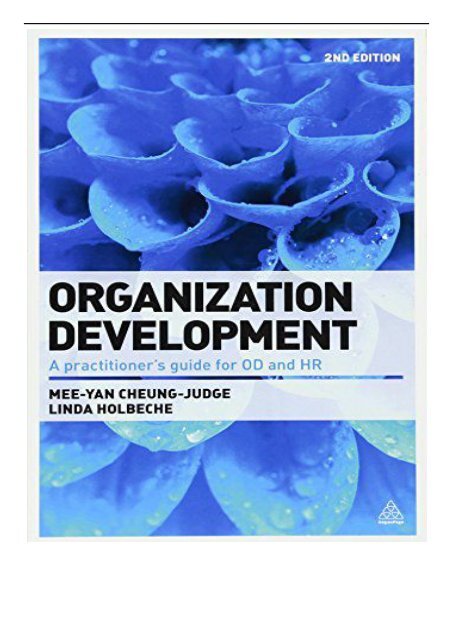 [PDF] Organization Development A Practitioner&#039;s Guide for OD and HR Full Online