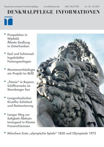 Denkmalpflege Informationen Nr. 152 - Bayerisches Landesamt für ...