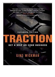 Download PDF Traction Get a Grip on Your Business Full Online