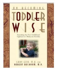 Download PDF Todderwise On Becoming... Full Online