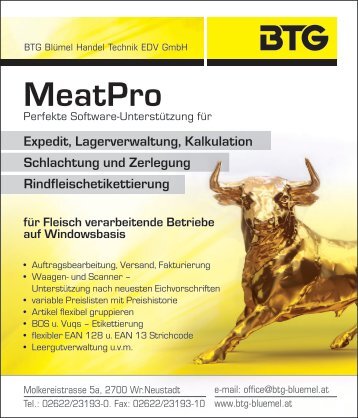 Branchensoftware-MeatPro